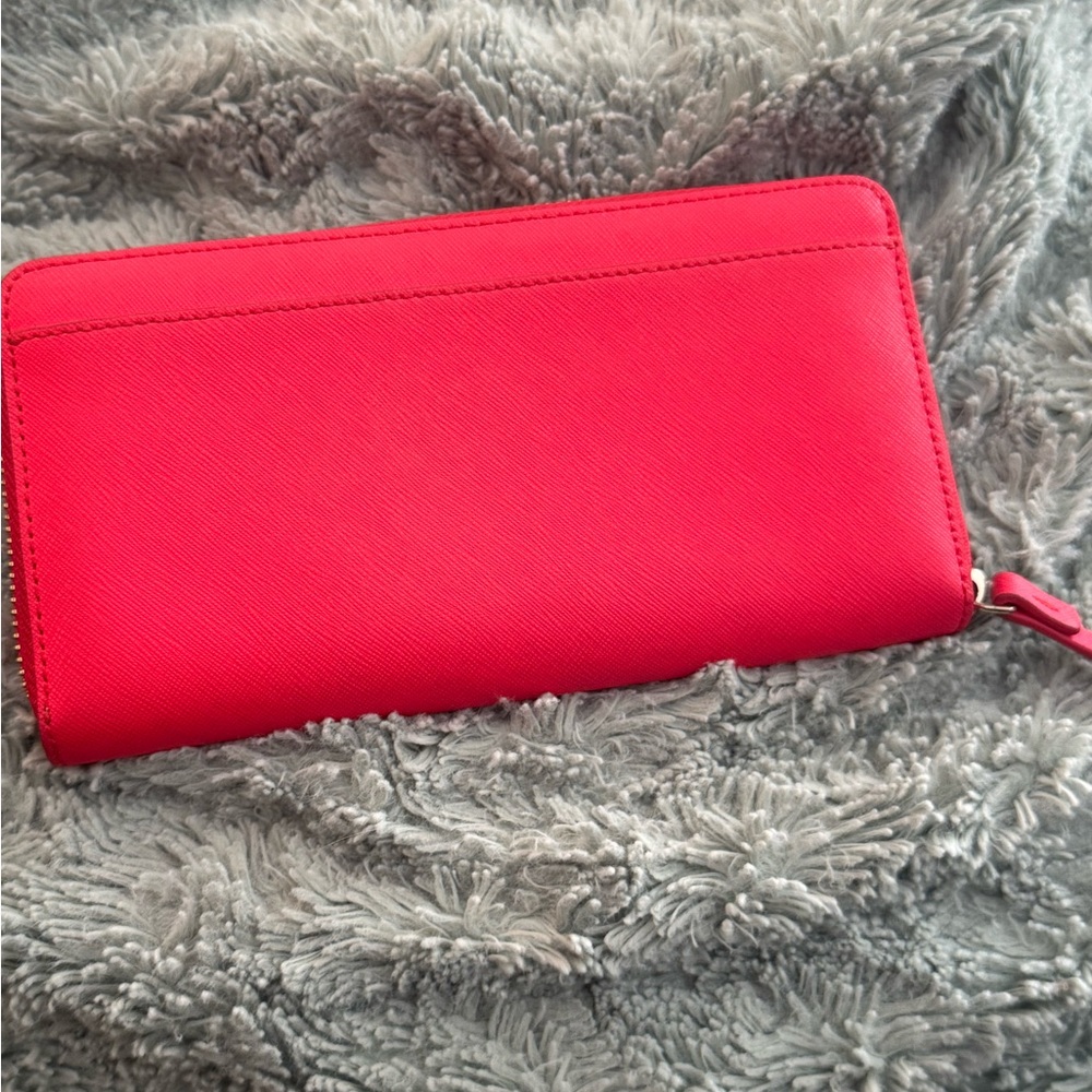 Kate Spade Pink Wallet with Cupcake Motif - Picture 2 of 4